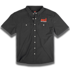 short sleeve black airflow shirt with SCI logo on left chest