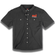 short sleeve black airflow shirt with SCI logo on left chest