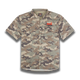 short sleeve camo airflow shirt with SCI logo on left chest